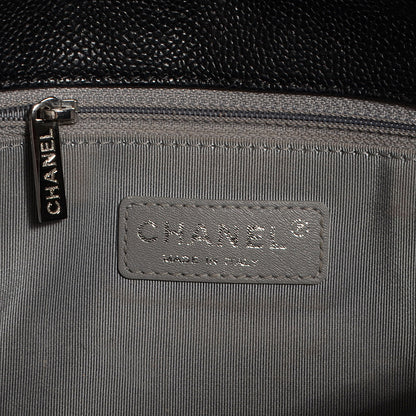 Chanel Caviar French Riviera Large Flap Black 7 of 10