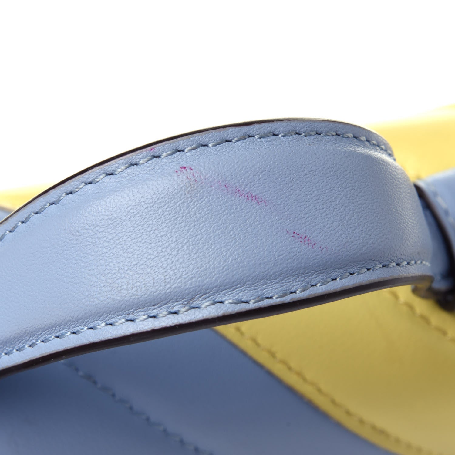 Gucci Calfskin Matelasse Diagonal Mini GG Marmont Top Handle Shoulder Bag Multicolor Pastel 5 of 5