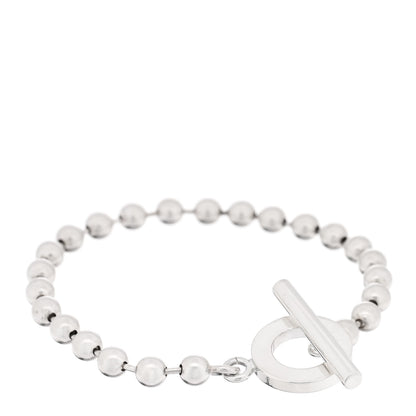 Gucci Sterling Silver Boule Bead Toggle Bracelet 1 of 3