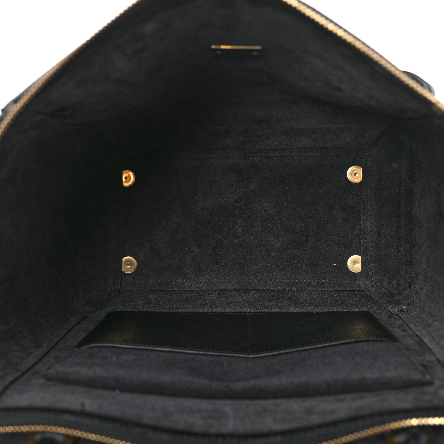 Celine Grained Calfskin Micro Belt Bag Black 5 of 9