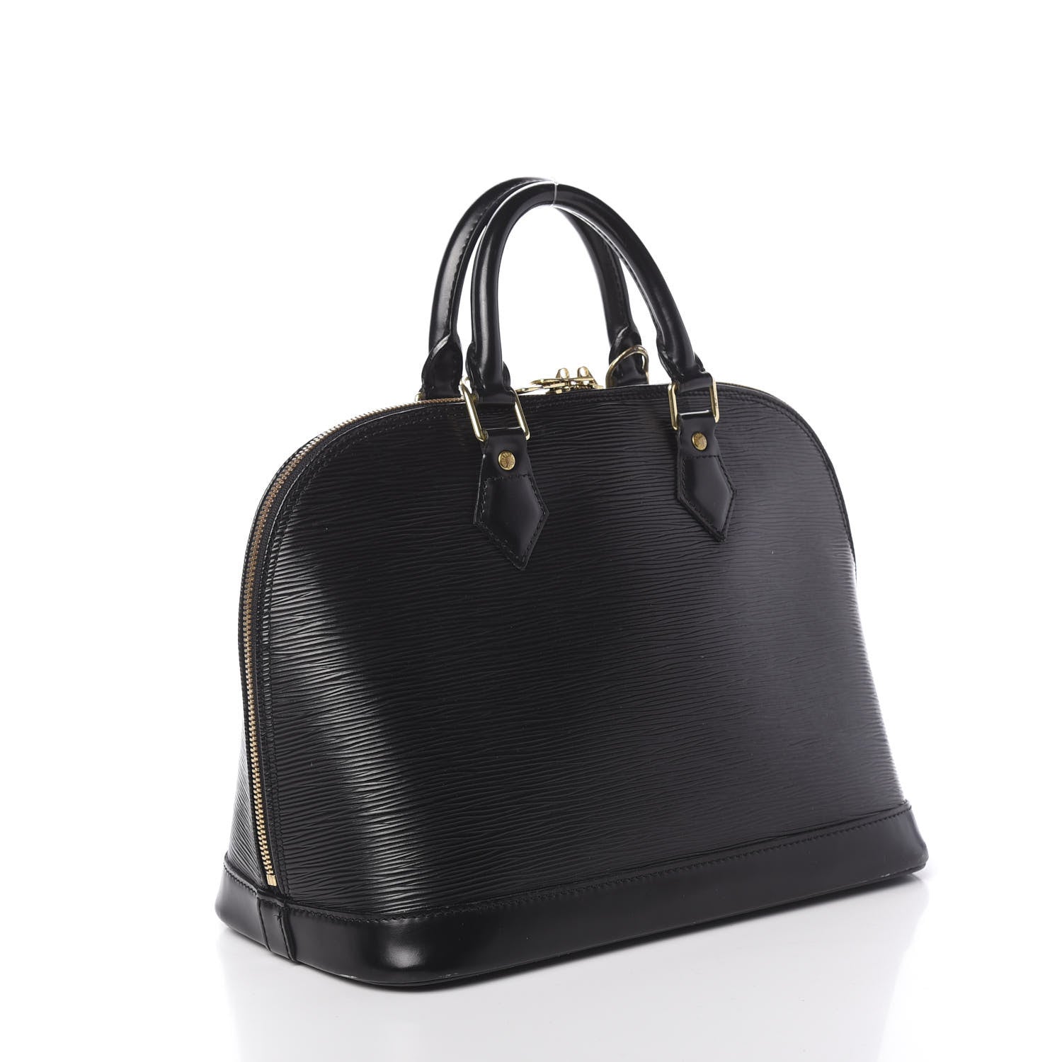 Louis Vuitton Epi Alma PM Black 3 of 12