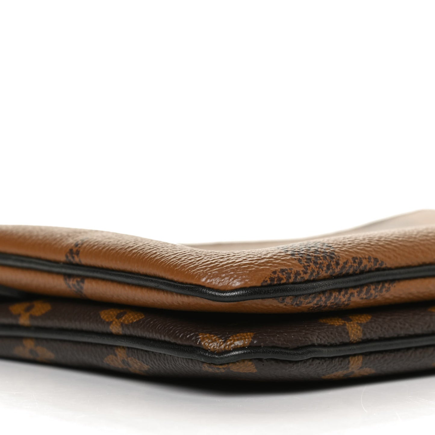 Reverse Monogram Giant Double Zip Pochette