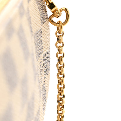 Louis Vuitton Damier Azur Eva Clutch 13 of 15