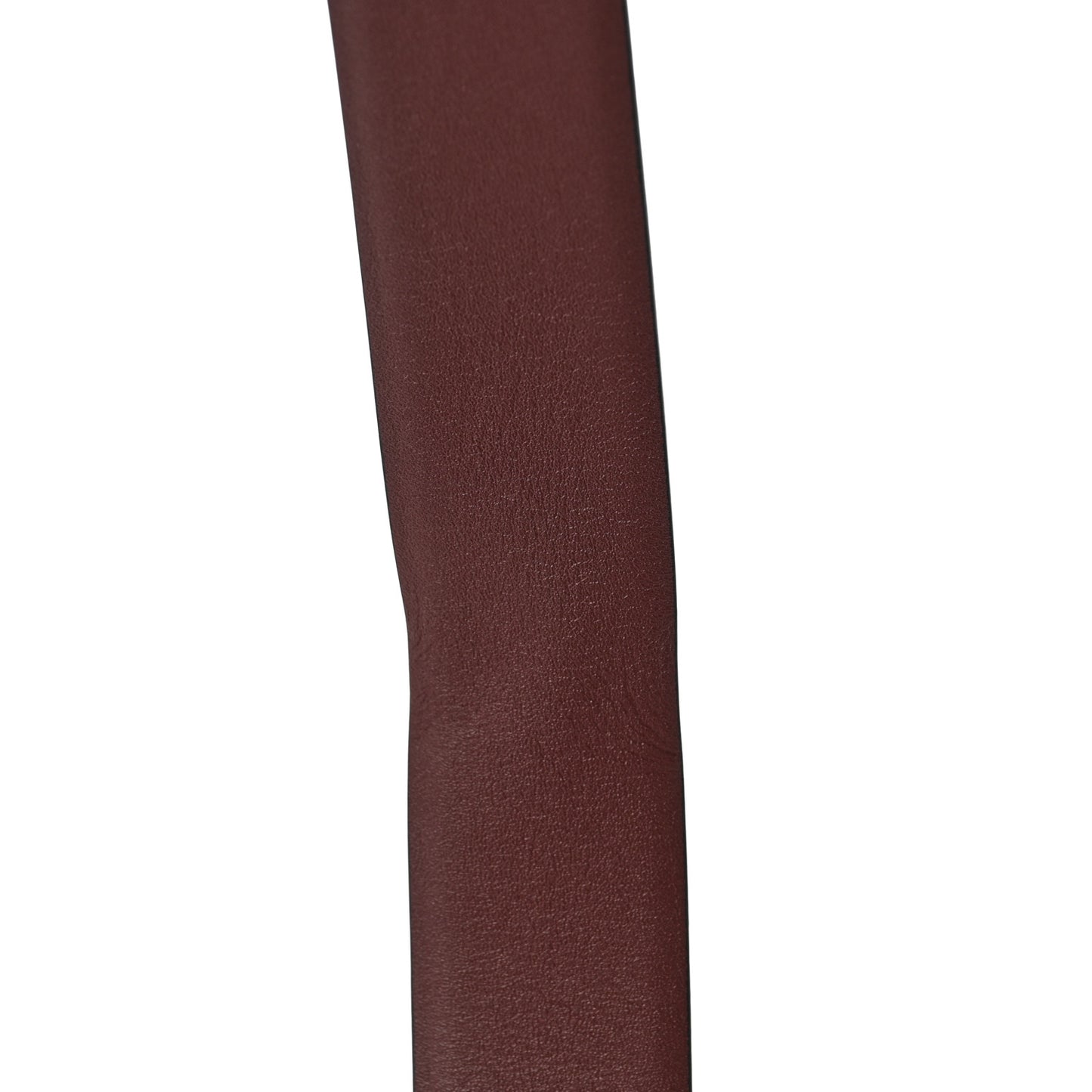 Calfskin CC Reversible Belt 85 Black Burgundy