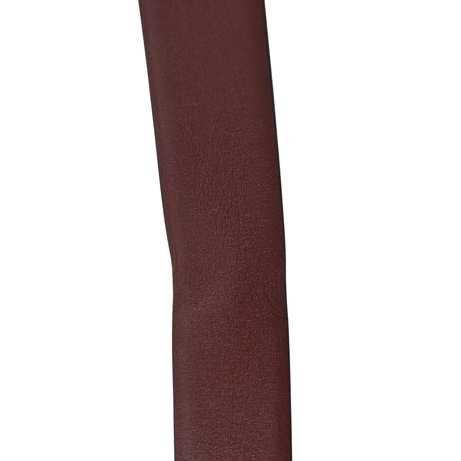 Chanel Calfskin CC Reversible Belt 85 Black Burgundy 4 of 5