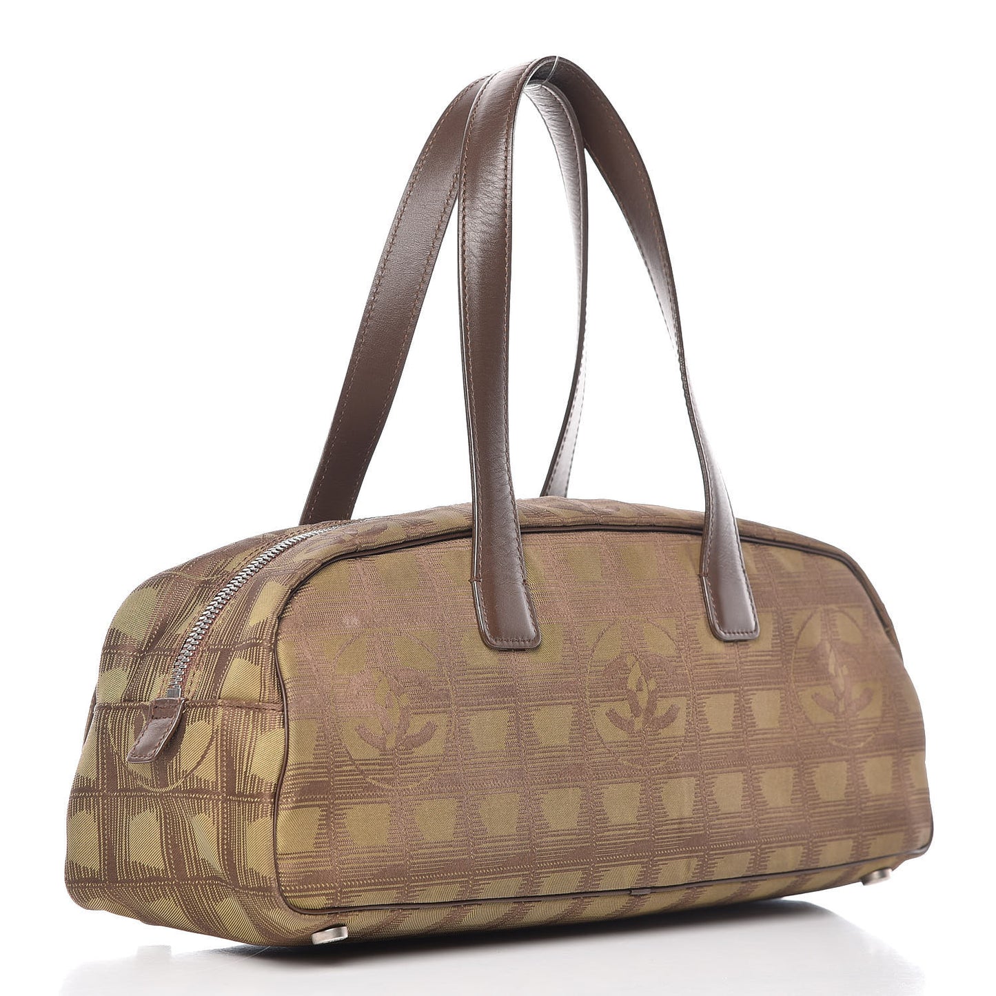 Nylon Travel Bowler Brown