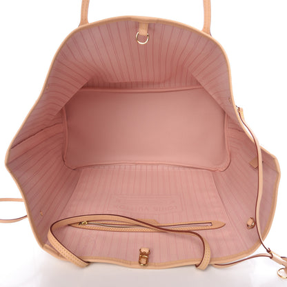 Louis Vuitton Damier Azur Neo Neverfull GM Rose Ballerine 5 of 13