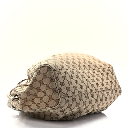 Gucci Monogram Medium Sukey Tote Champagne 4 of 9