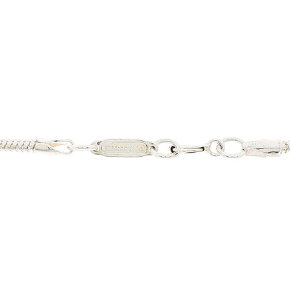 Tiffany Sterling Silver 1837 Bar Pendant Necklace 6 of 7