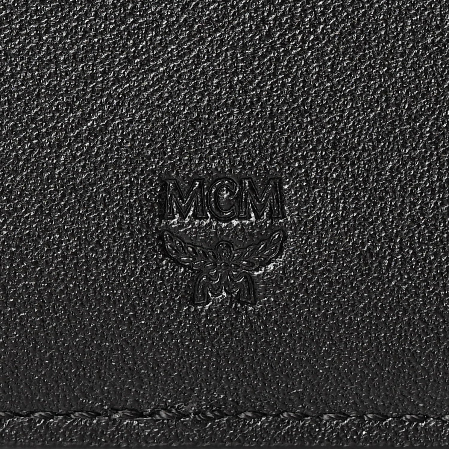 MCM Visetos Colorblock Bifold Wallet Black 7 of 10