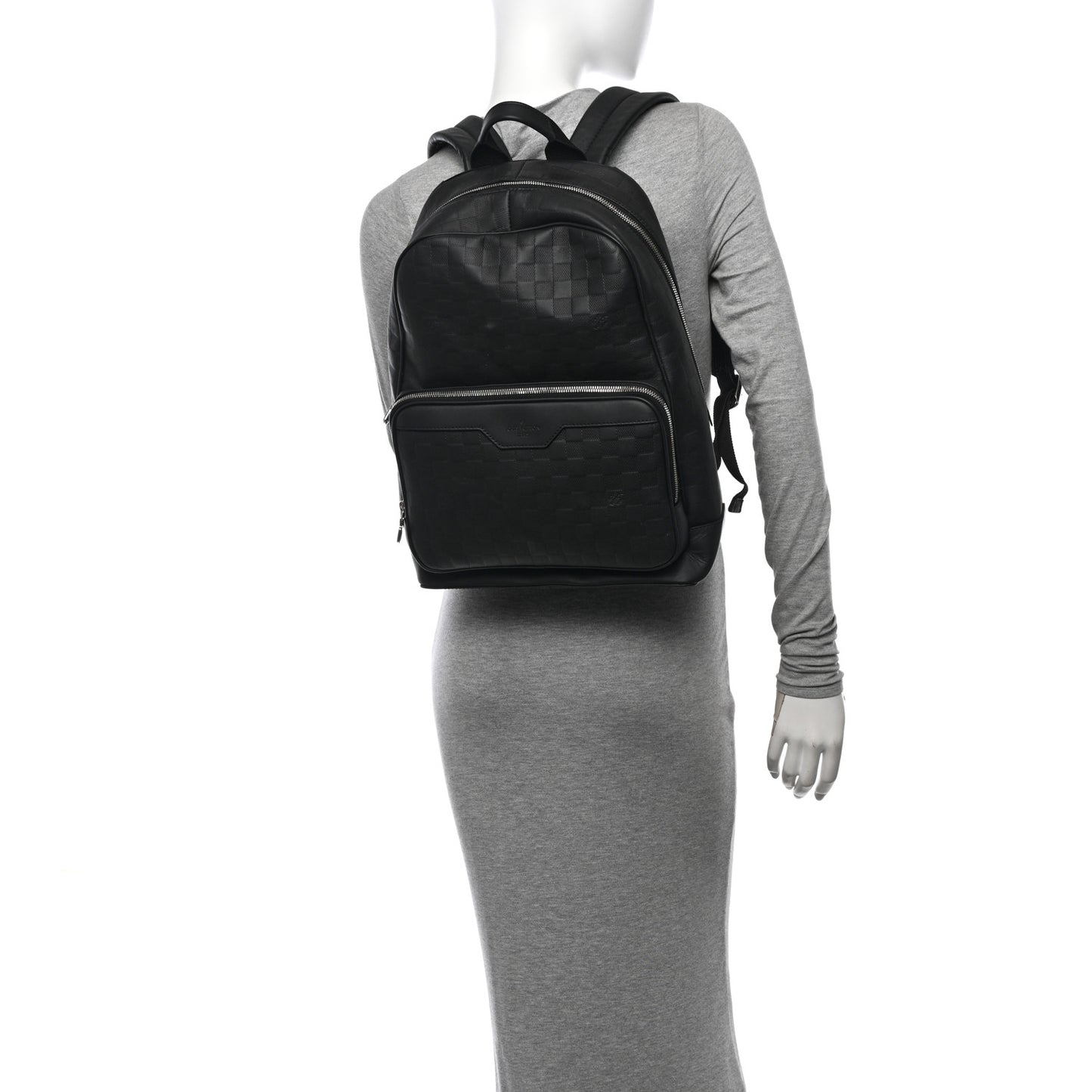 Damier Infini Campus Backpack Black