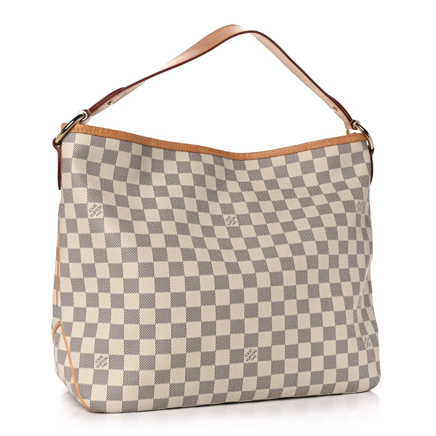 Damier Azur Delightful MM Rose Ballerine