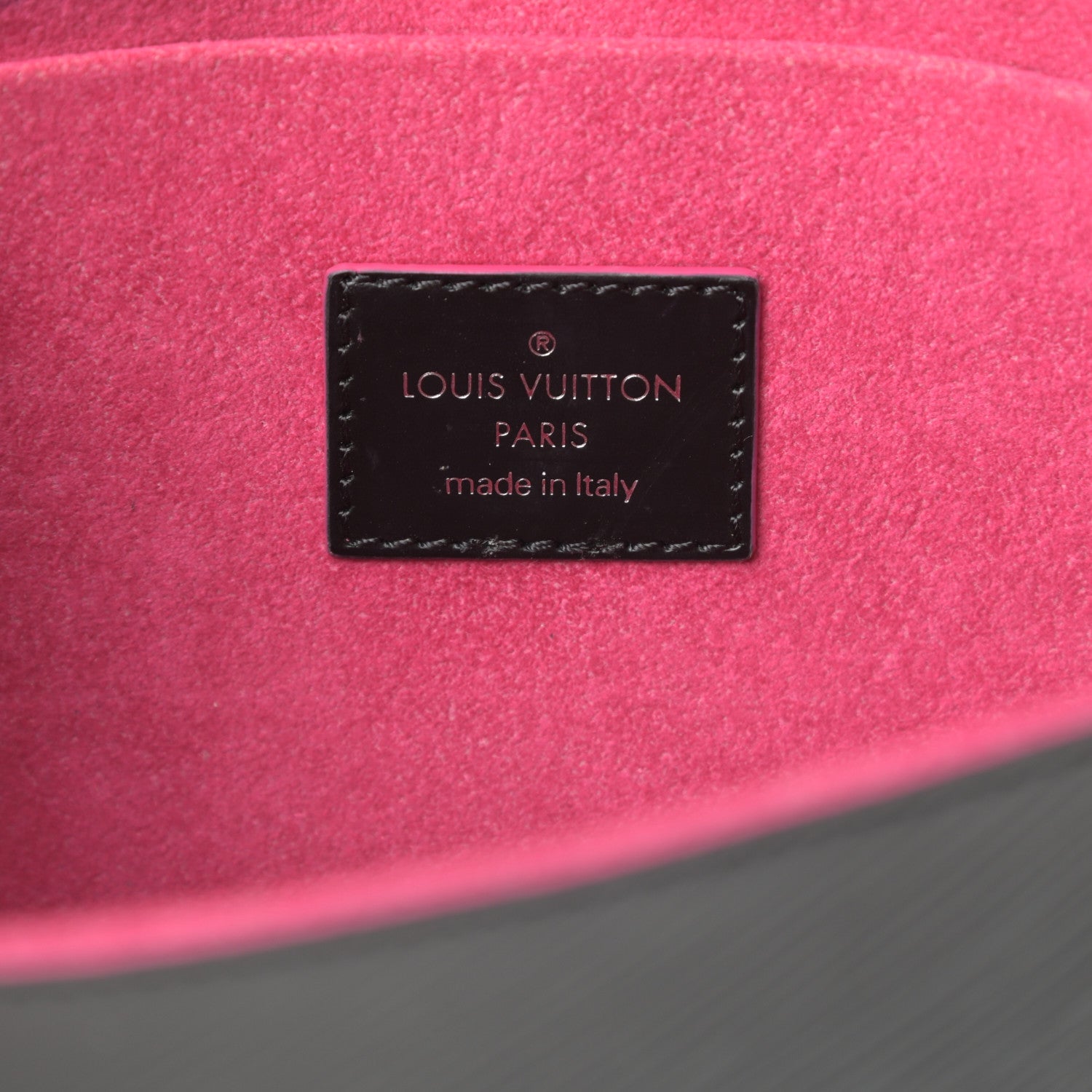 Louis Vuitton Epi Pochette Felicie Black Hot Pink 10 of 15
