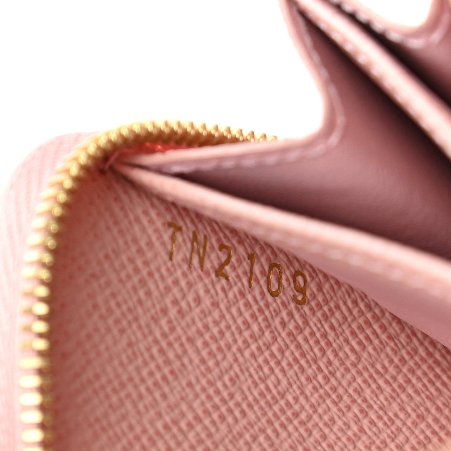 Louis Vuitton Damier Azur Zippy Coin Purse Rose Ballerine 7 of 7
