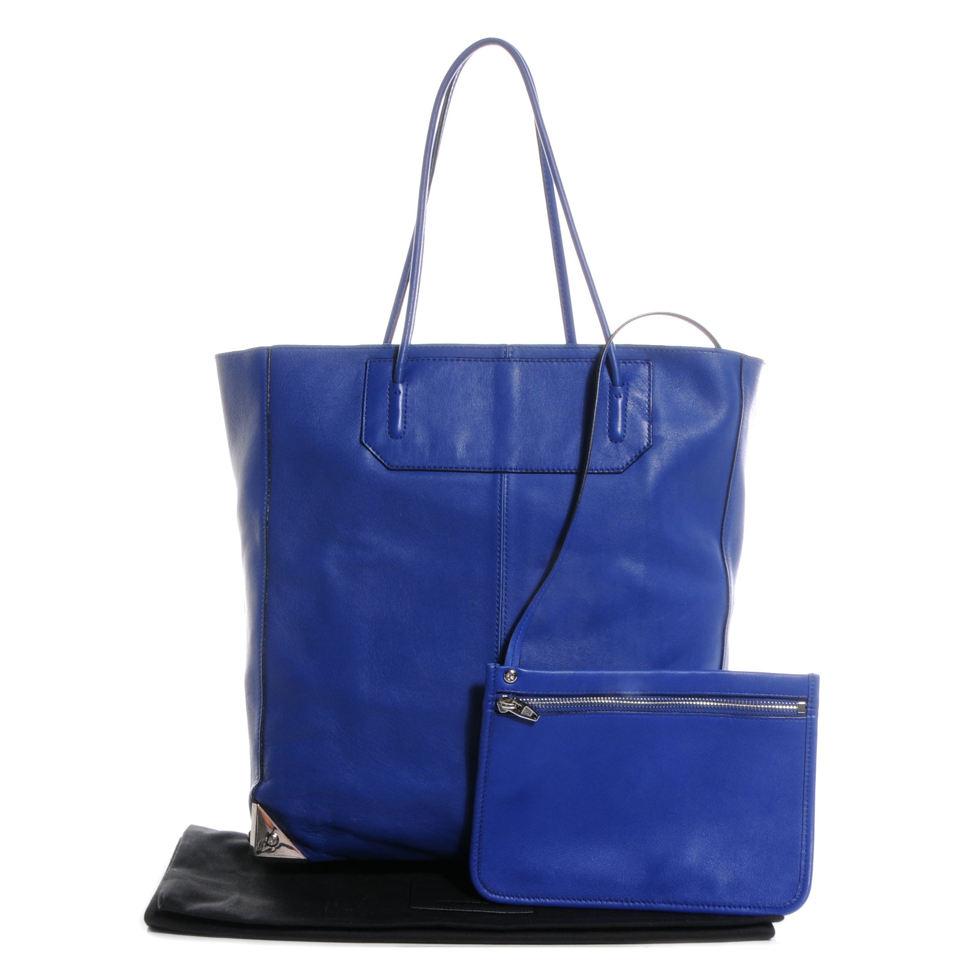 Alexander Wang Leather Prisma Tote Electric Blue 5 of 8