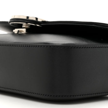 Gucci Senna Calfskin Petite GG Top Handle Shoulder Bag Black 9 of 12