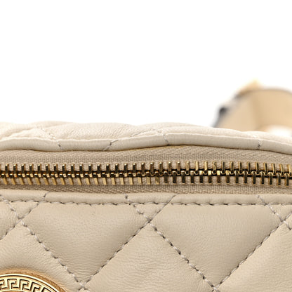 Versace Nappa Quilted Medusa Belt Bag White 10 of 11