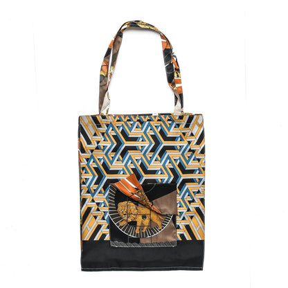 Hermes Silk Petit H Shopping Bag 1 of 8