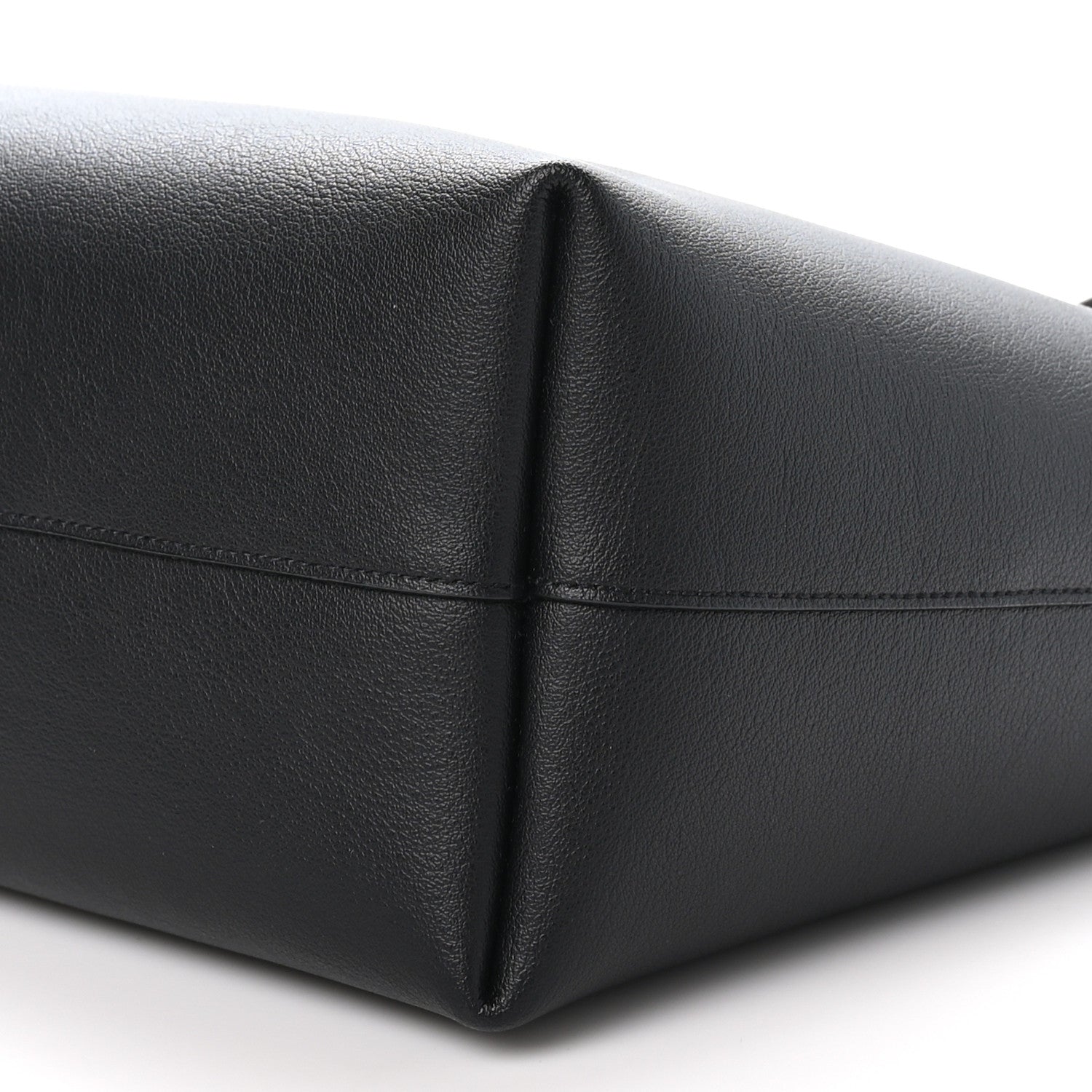 Saint Laurent Calfskin Large Shopping Tote Black 11 of 12