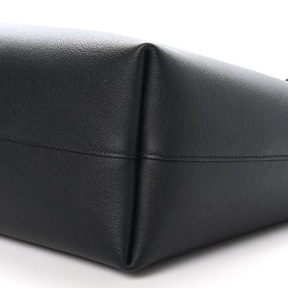 Saint Laurent Calfskin Large Shopping Tote Black 11 of 12