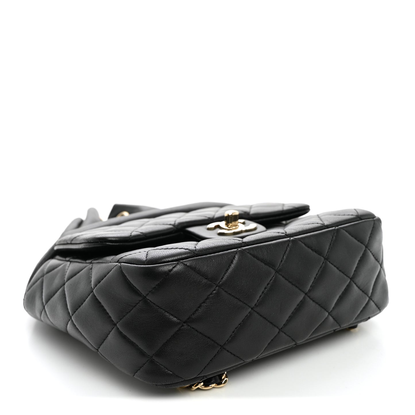 Lambskin Quilted Small In Seoul Backpack Black