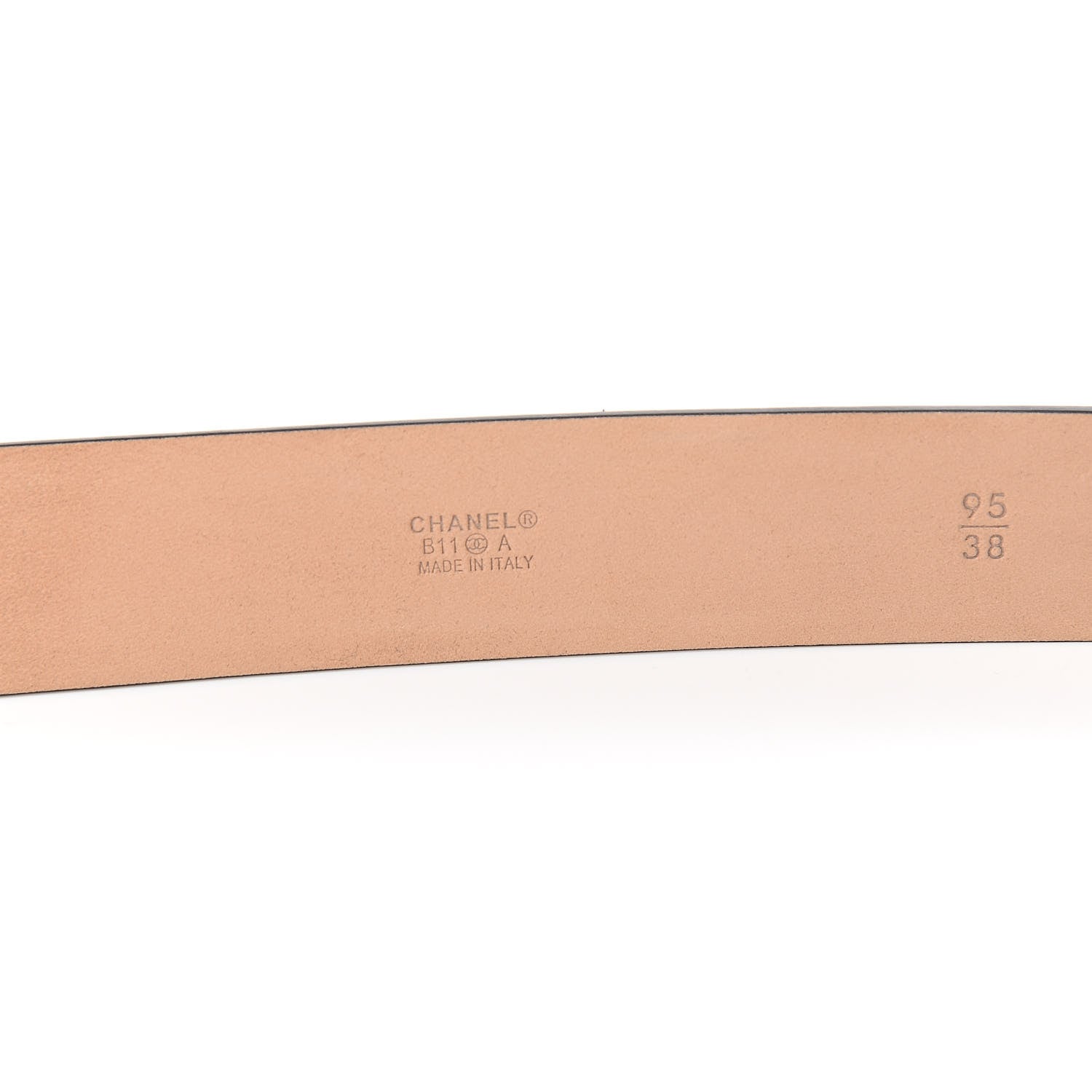 Chanel Calfskin CC Boy Belt 95 38 Black 7 of 9