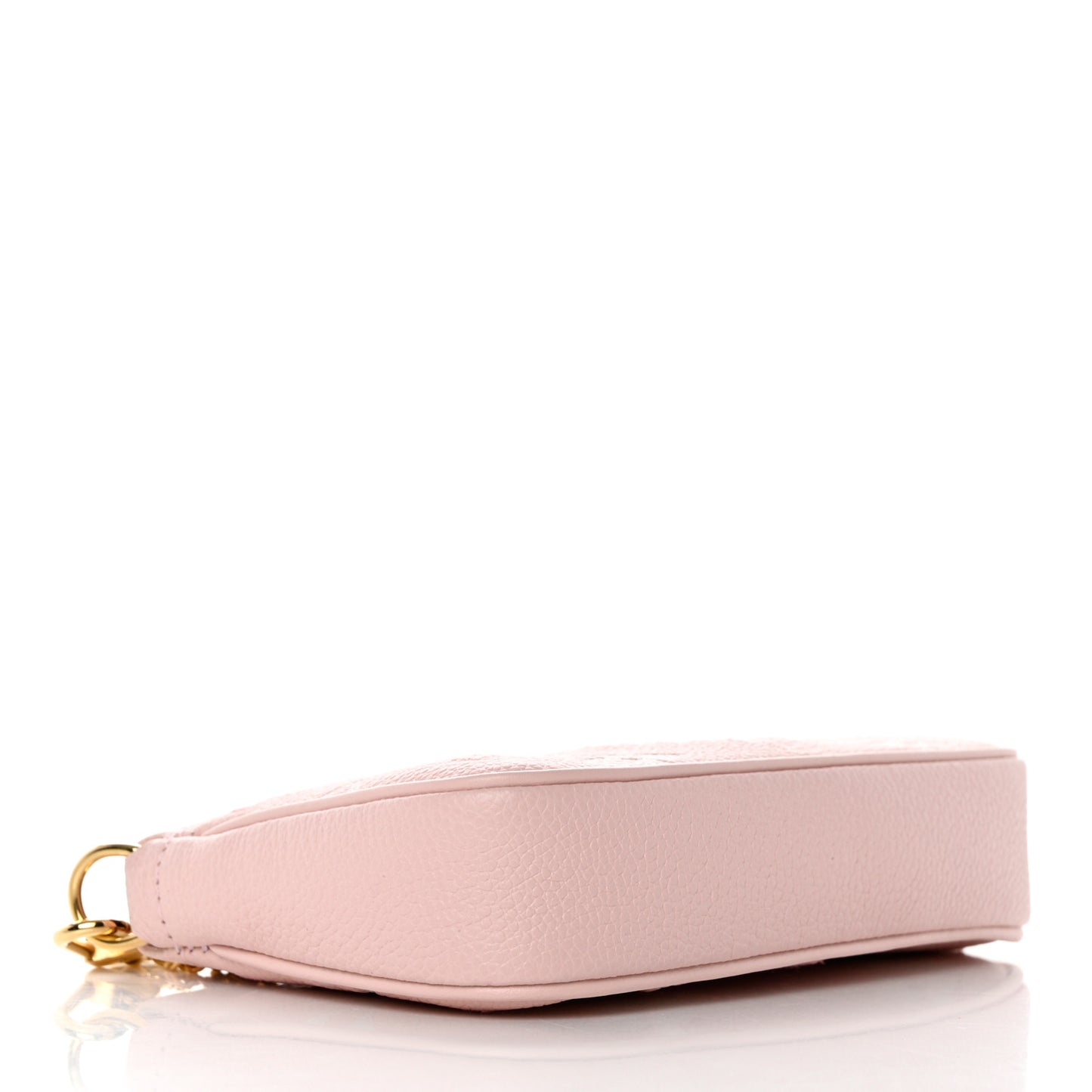 Empreinte Monogram Giant Broderies Mini Pochette Accessories Pink Creme