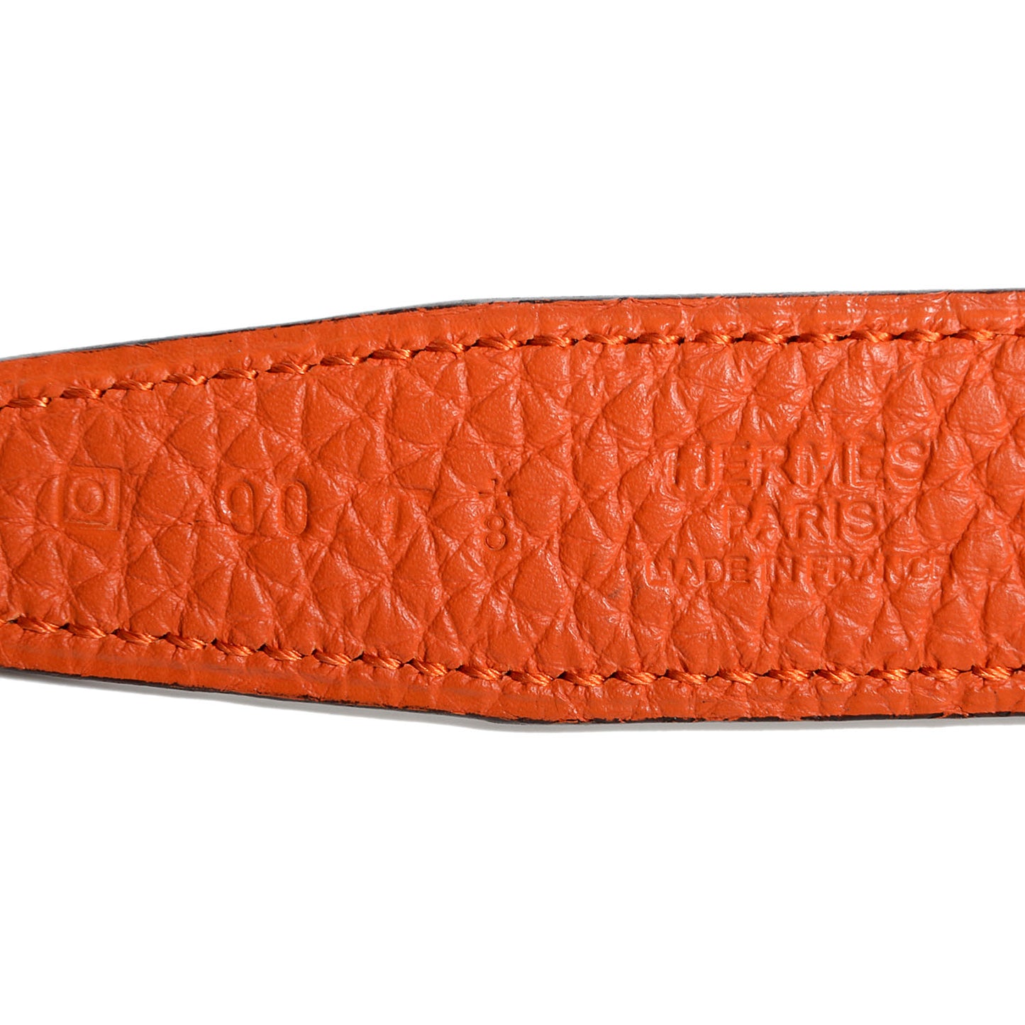 Togo 24mm Sydney Belt Feu Orange