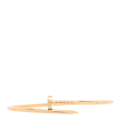 Cartier 18K Yellow Gold Small Juste Un Clou Bracelet 16 1 of 3