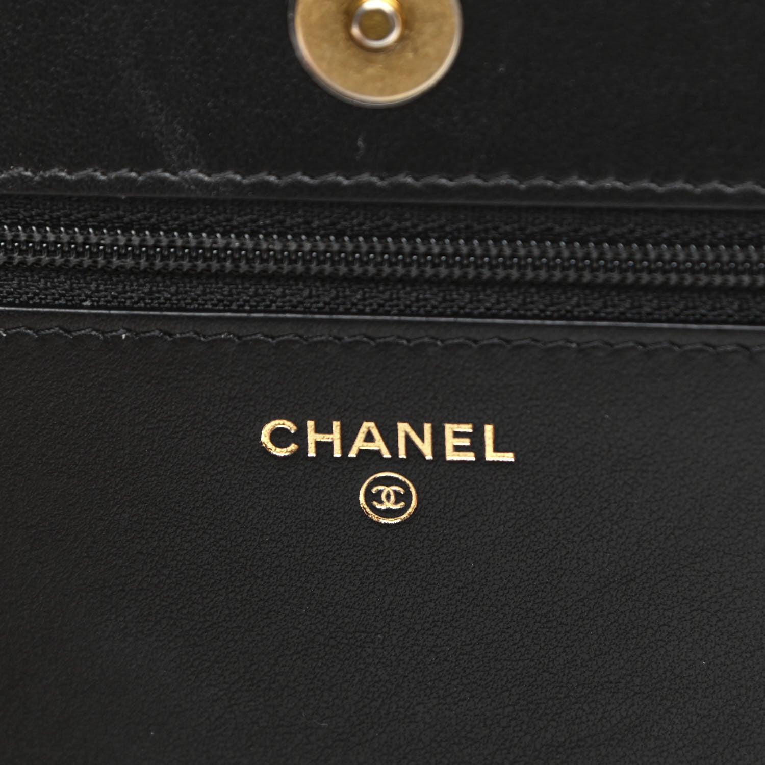 Chanel Caviar Quilted Boy Wallet On Chain WOC Black 6 of 13