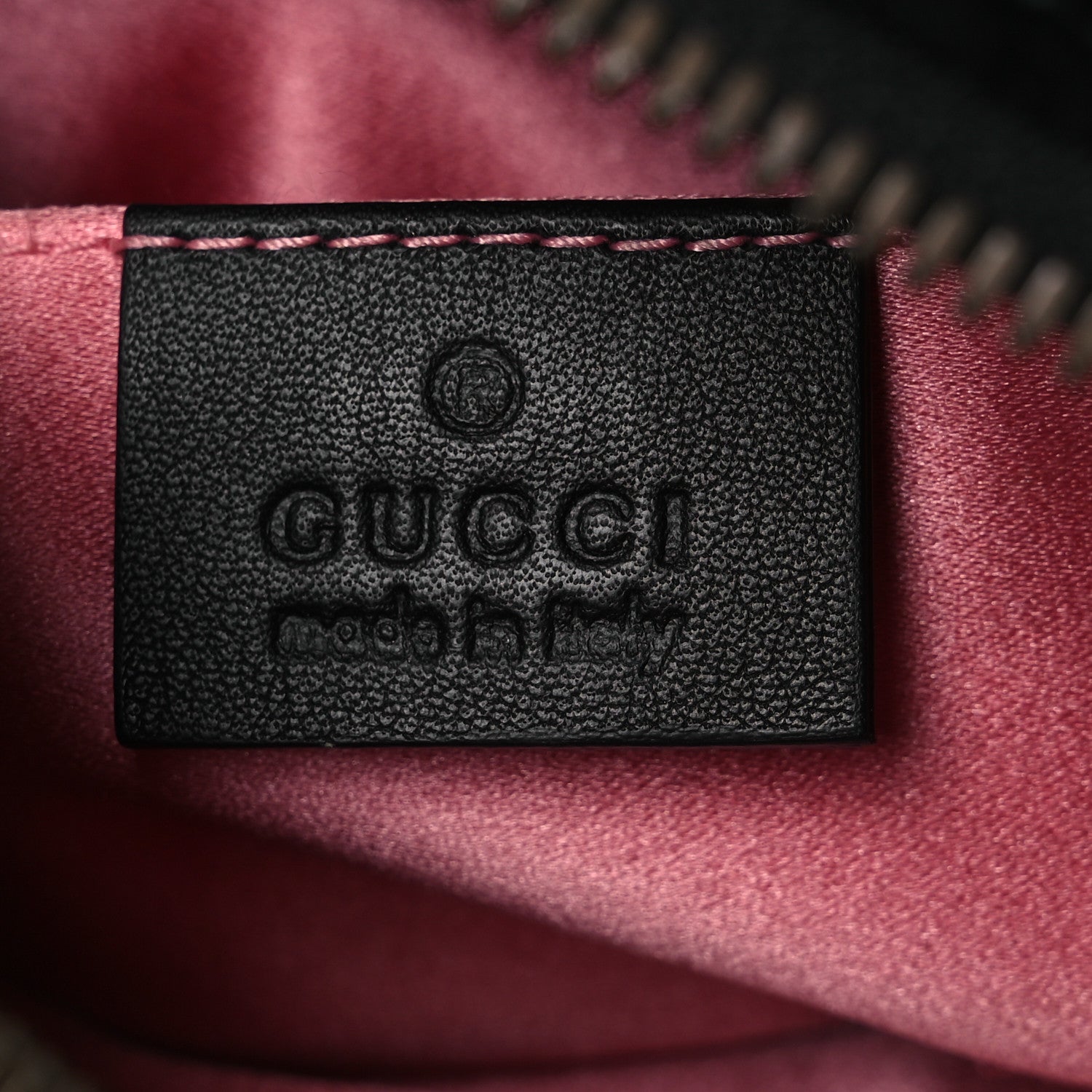 Gucci Velvet Matelasse GG Marmont Belt Bag Black 95 38 Black 6 of 10