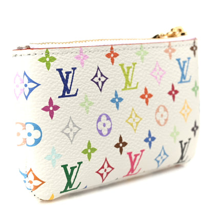 Louis Vuitton LV X TM Monogram Multicolor Key Pouch White 3 of 8