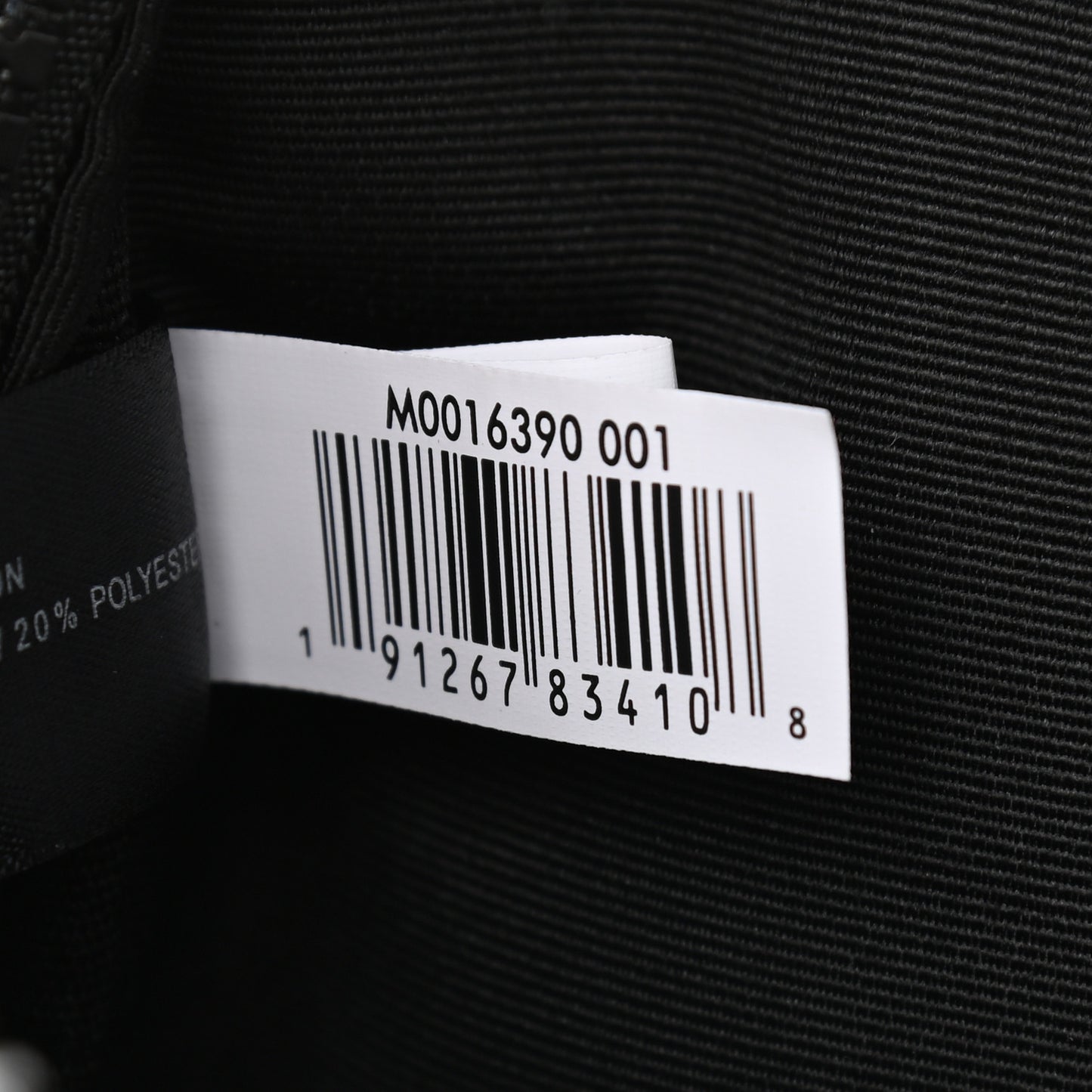 Nylon Logo Belt Bag Black