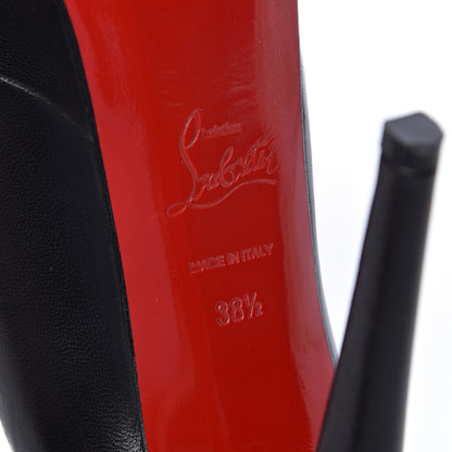 Christian Louboutin Kid Bianca 140 Pumps 38.5 Black 7 of 15