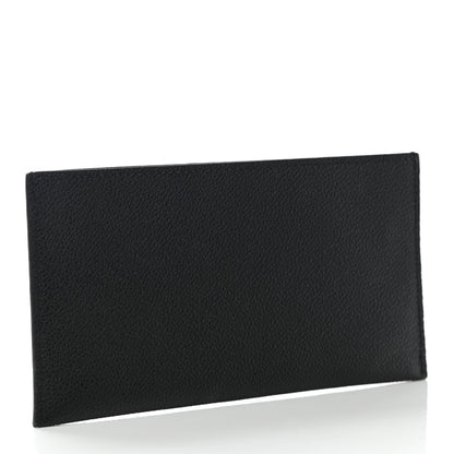 Louis Vuitton Calfskin Felicie Chain Wallet Card Holder Insert Black 3 of 6