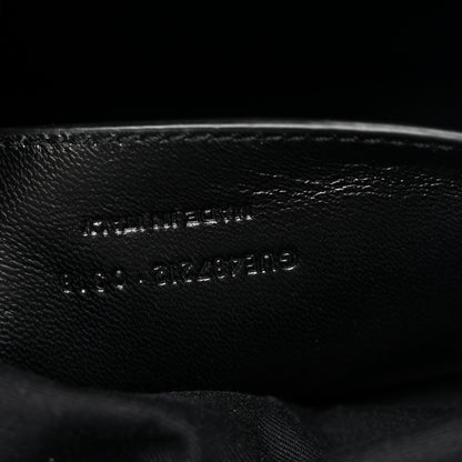 Saint Laurent Sheepskin Matelasse Chevron Monogram Large College Satchel Black 15 of 21
