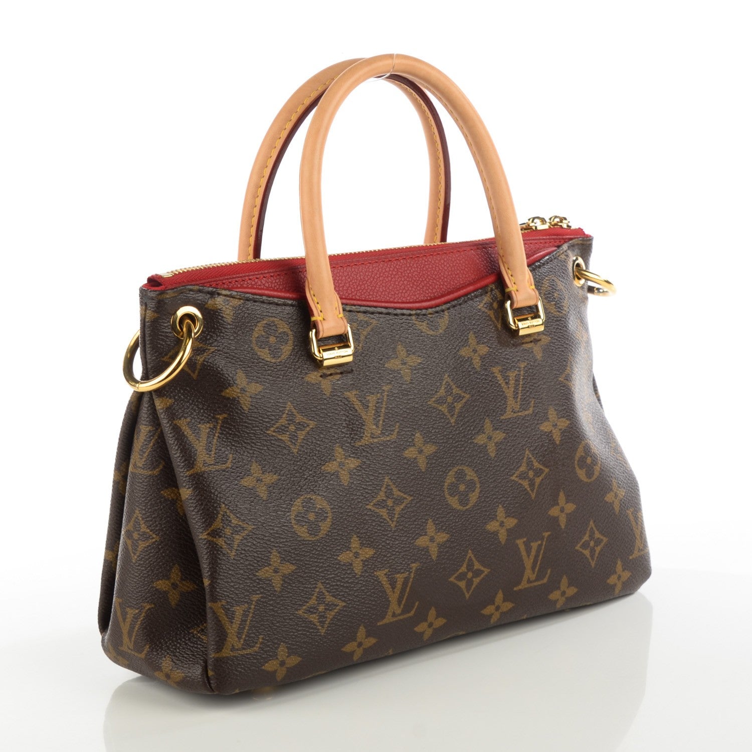 Louis Vuitton Monogram Pallas BB Cherry 3 of 7