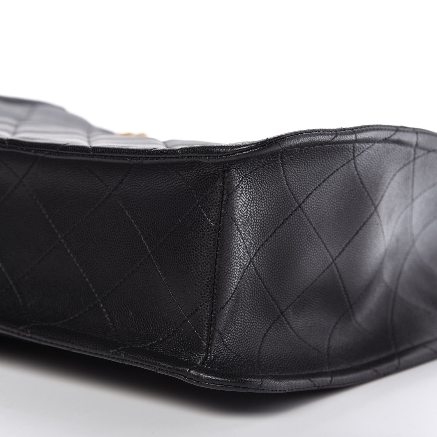 Chanel Caviar Quilted Sweet Classic Shopping Tote Black 7 of 10