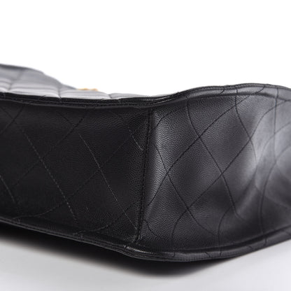 Chanel Caviar Quilted Sweet Classic Shopping Tote Black 7 of 10