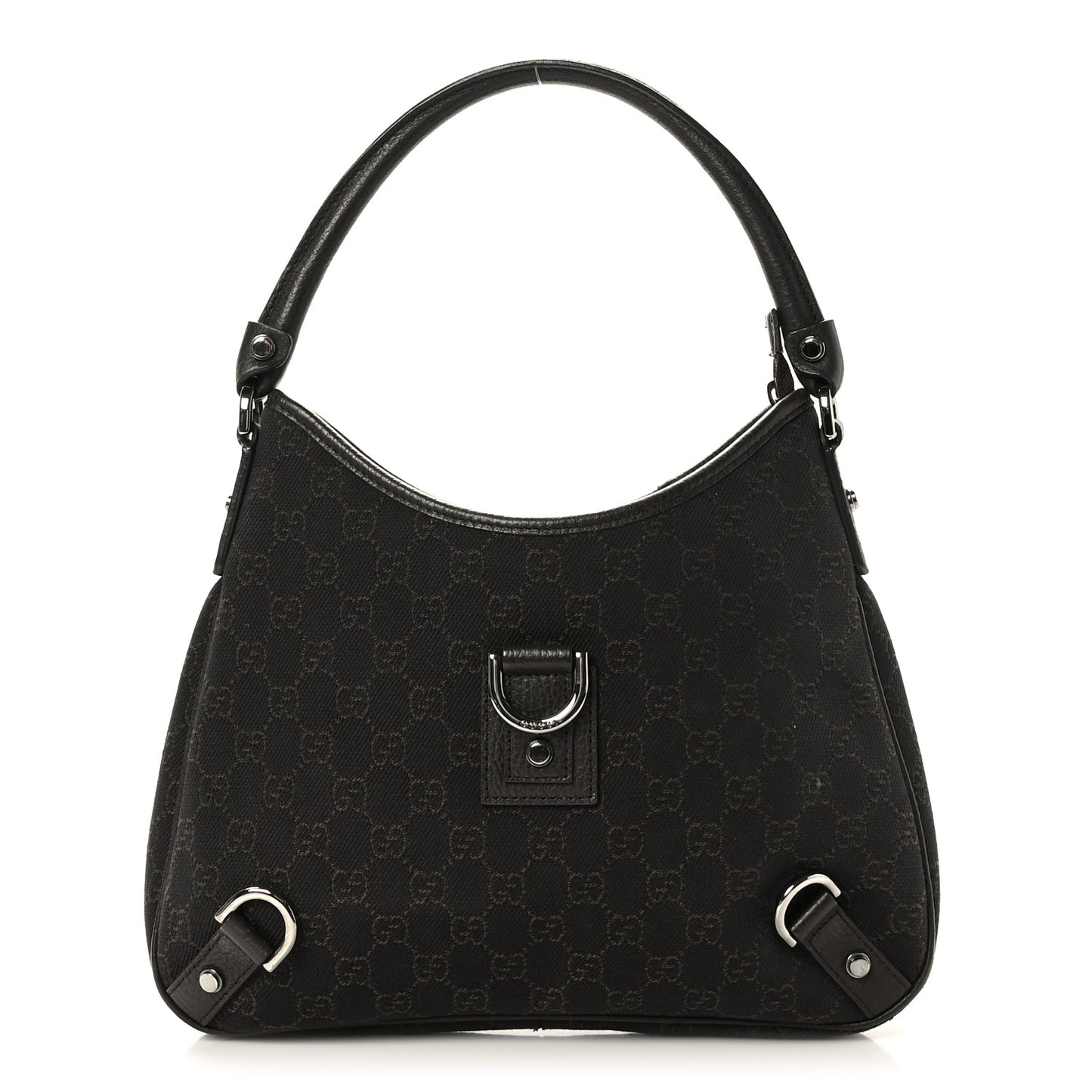 Denim Monogram Abbey D Ring Hobo Brown