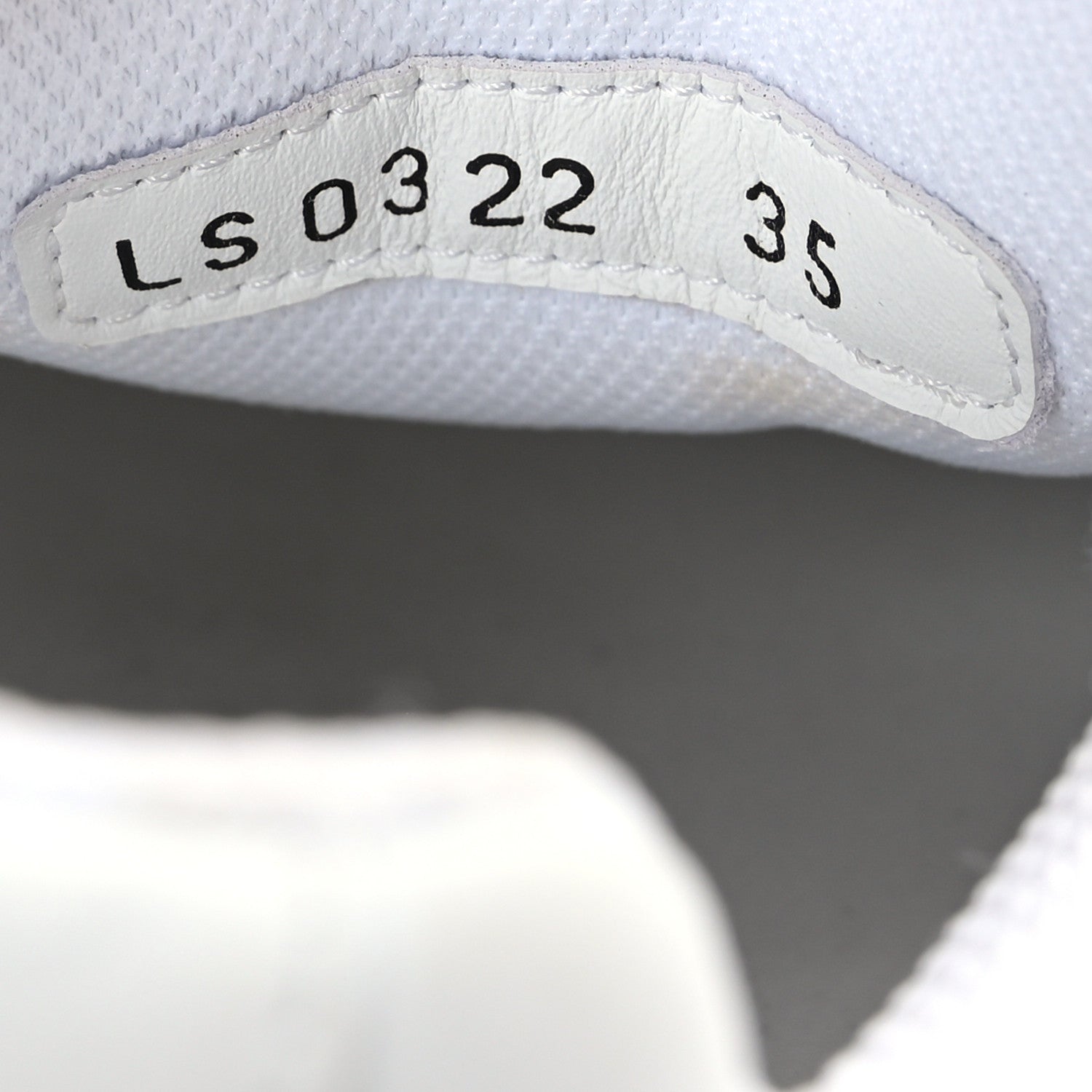 Christian Dior Calfskin Suede Dior Star Low Top Sneakers 35 White 6 of 8