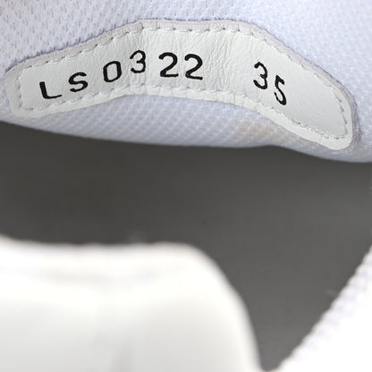 Christian Dior Calfskin Suede Dior Star Low Top Sneakers 35 White 6 of 8