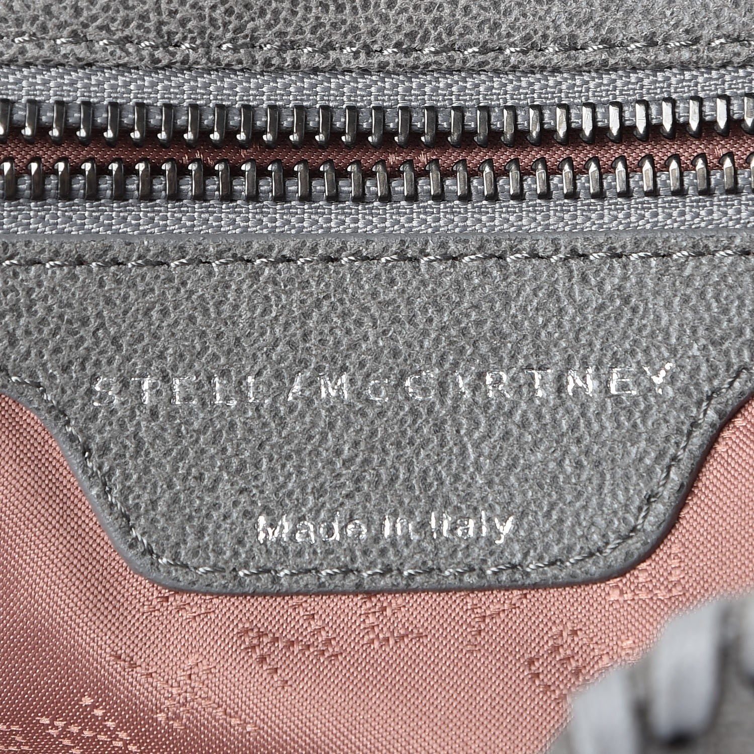 Stella McCartney Shaggy Deer Falabella Backpack Grey 6 of 9