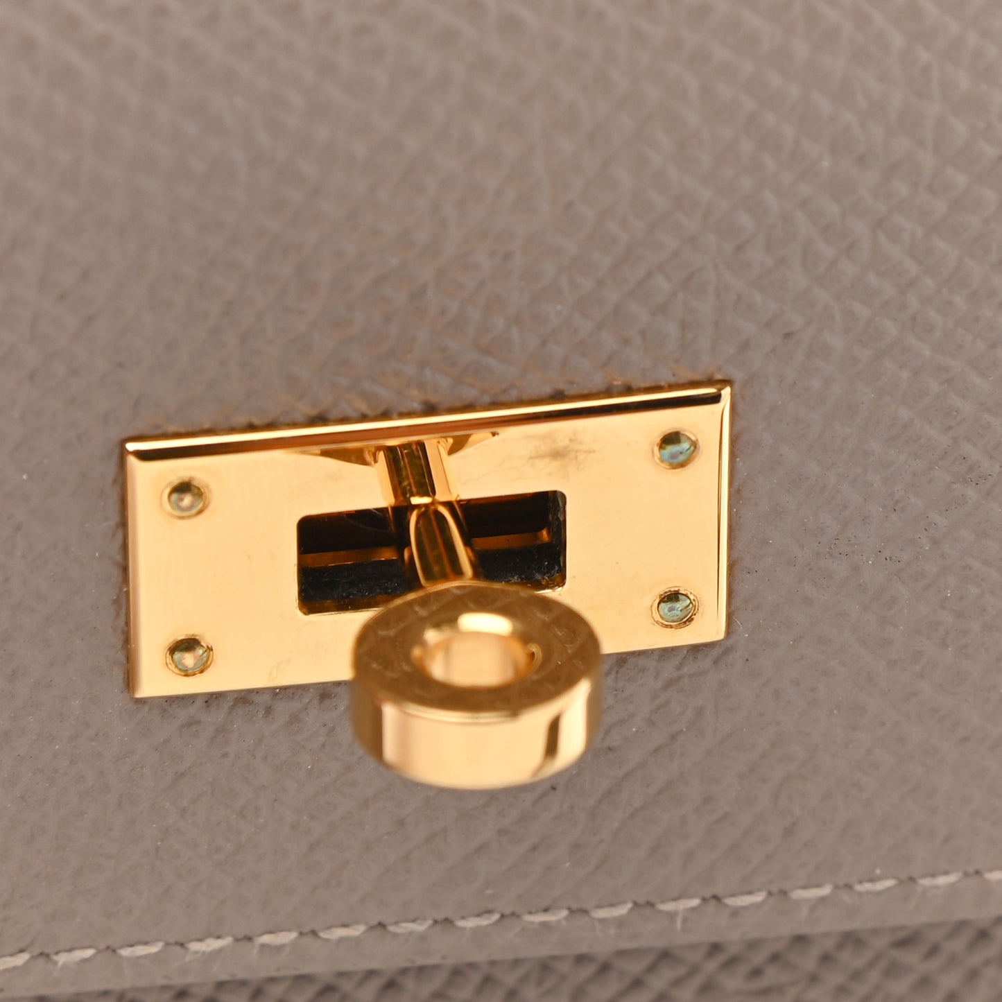 Epsom Kelly Longue Wallet Gris Asphalte