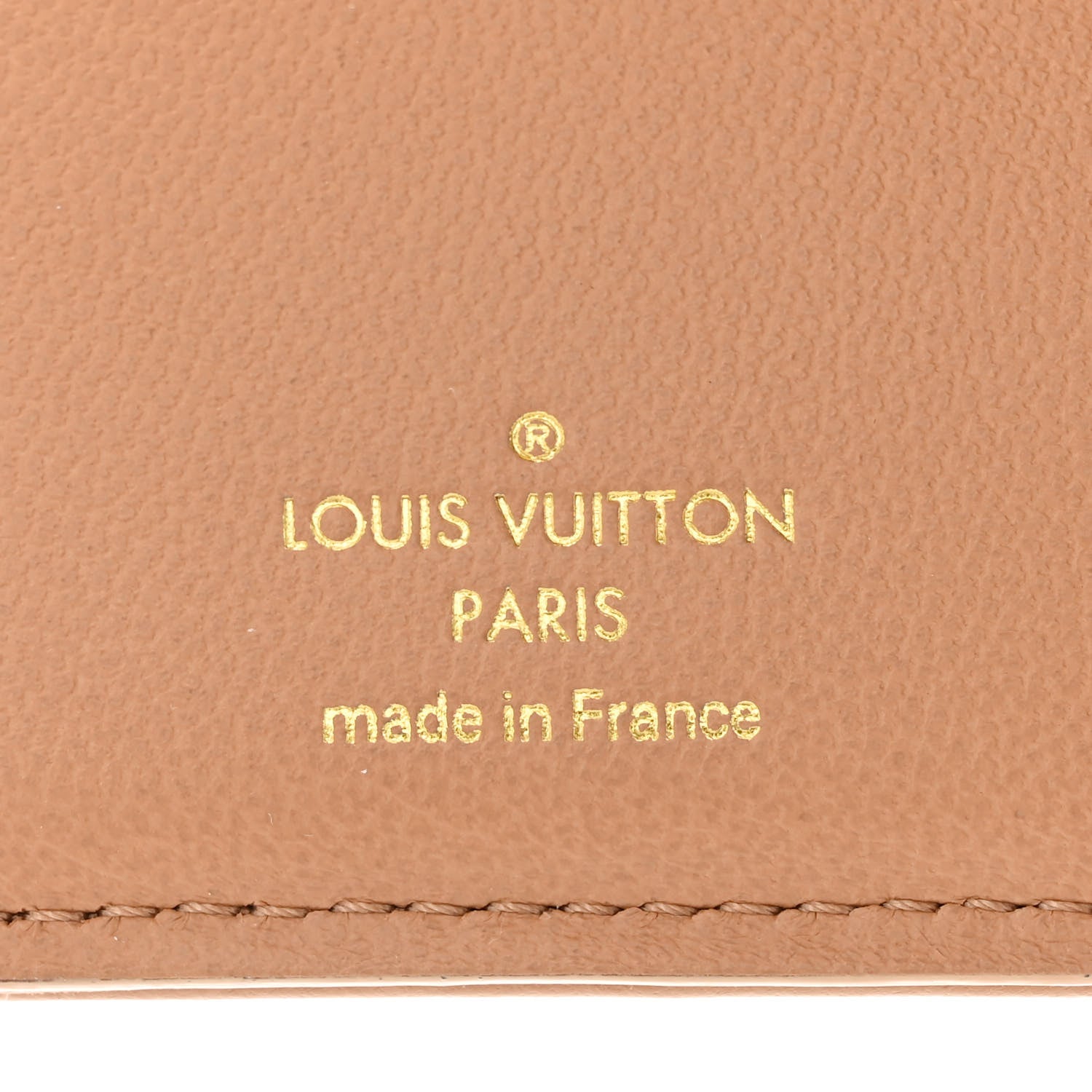 Louis Vuitton Lambskin Embossed Monogram Lou Coussin Wallet Camel 8 of 11