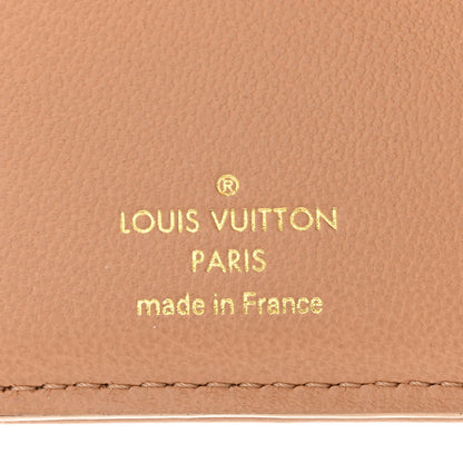 Louis Vuitton Lambskin Embossed Monogram Lou Coussin Wallet Camel 8 of 11