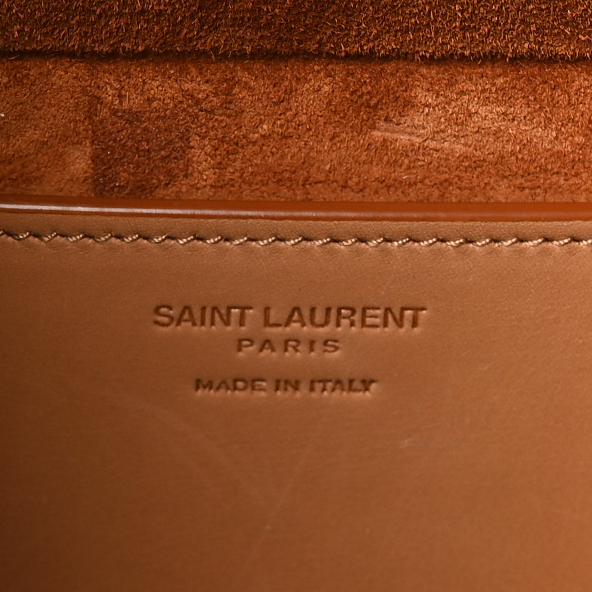 Calfskin Monogram Take Away Box Dusty Vintage Brown Gold