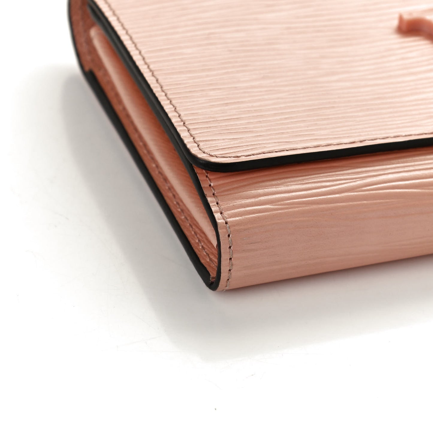 Epi Louise Wallet Rose Nacre