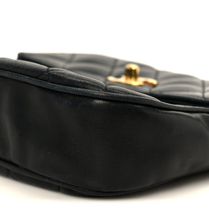 Chanel Lambskin Quilted Mini Flap Crossbody Black 12 of 12