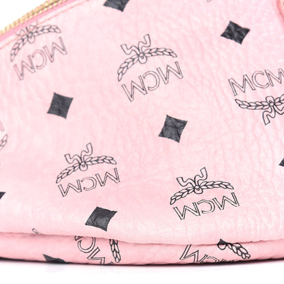 MCM Visetos Small Fusten Belt Bag Powder Pink 8 of 9